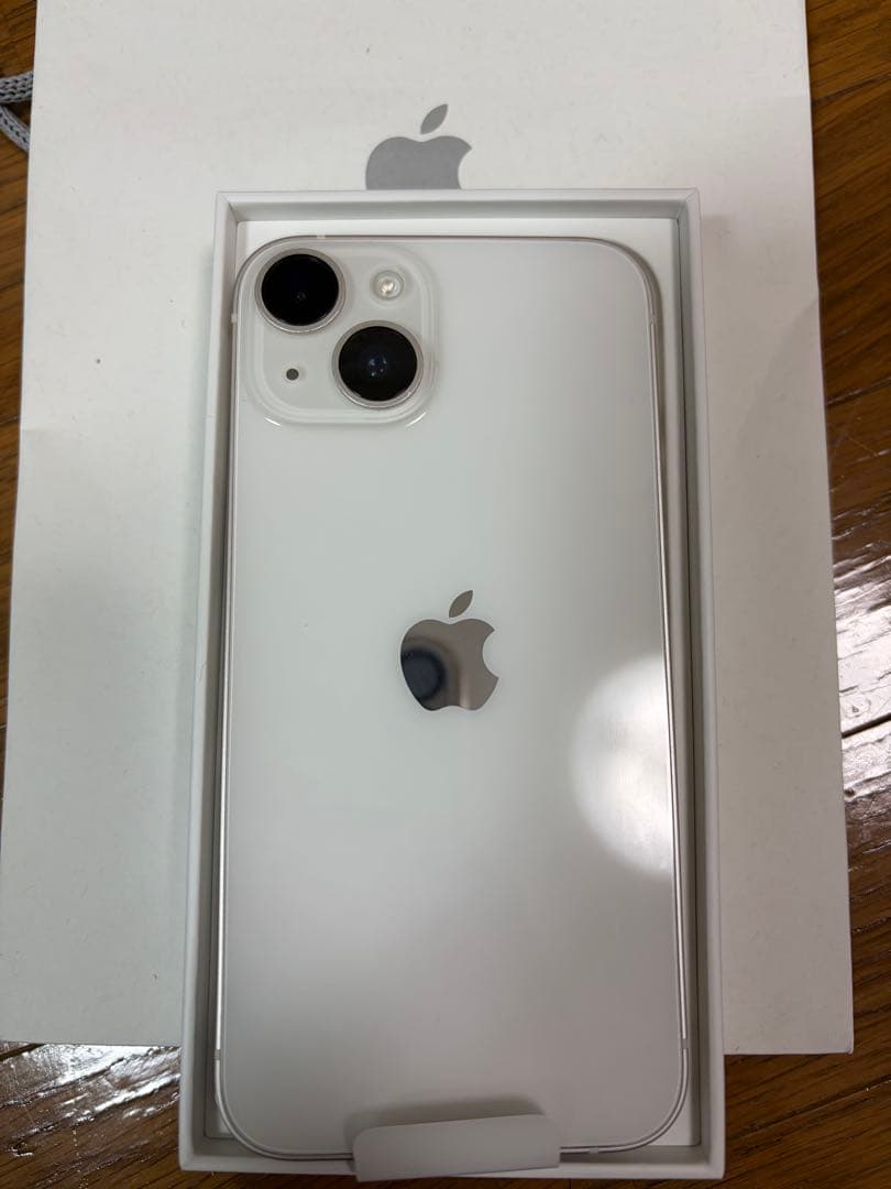 【美品】Apple iPhone 14スターライト 本体 128G