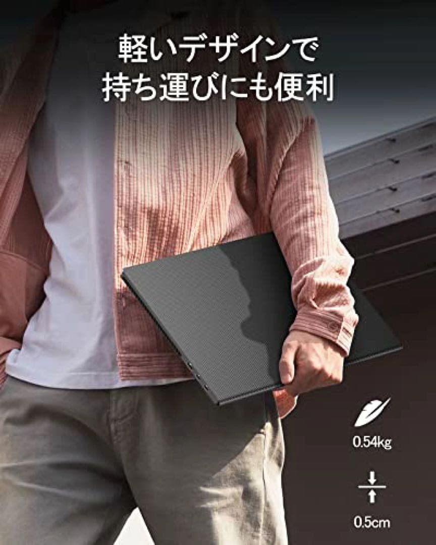 CNBANAN モバイルモニター 16インチ 2.5K解像度 2520x1680