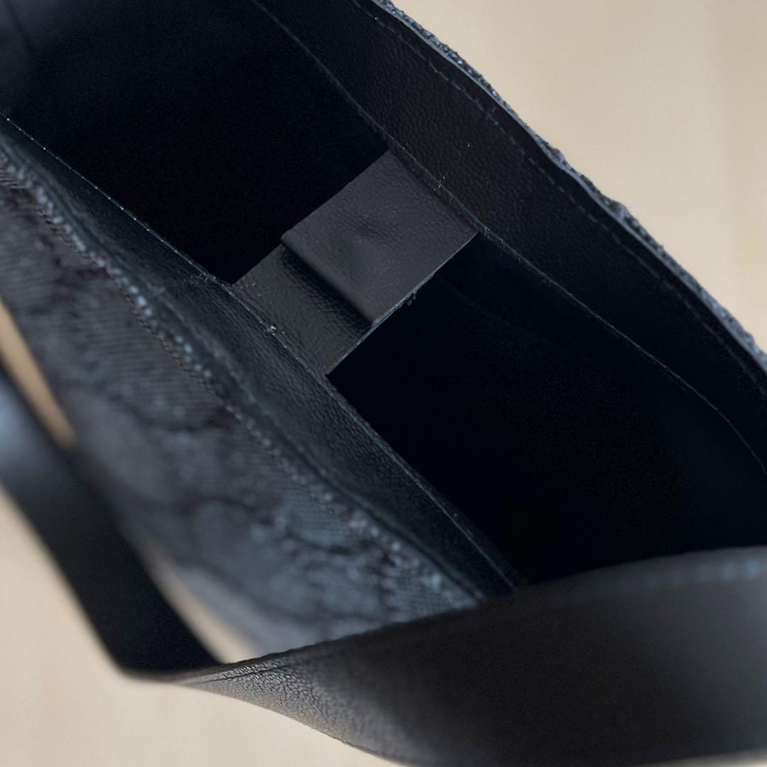 オーダー　ミナペルホネンtambourineと本革のワンハンドルバッグ