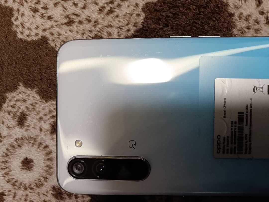 OPPO Reno3 A ホワイト　ケース　フィルム