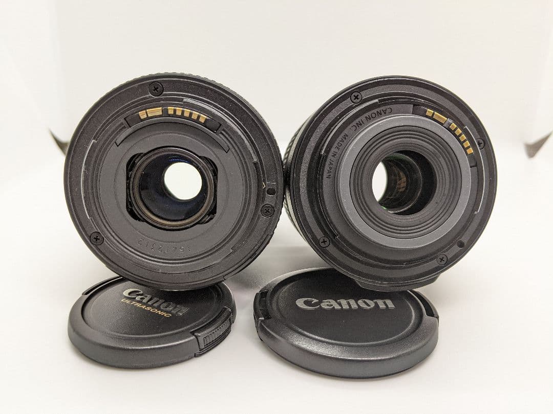 フィルムカメラ Canon EF-S18-55mm IS & EF 55-250mm USM