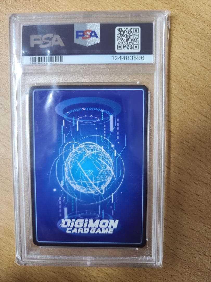 【PSA10】世界14枚_シリアルオメガモン_デジモンカード　number 66