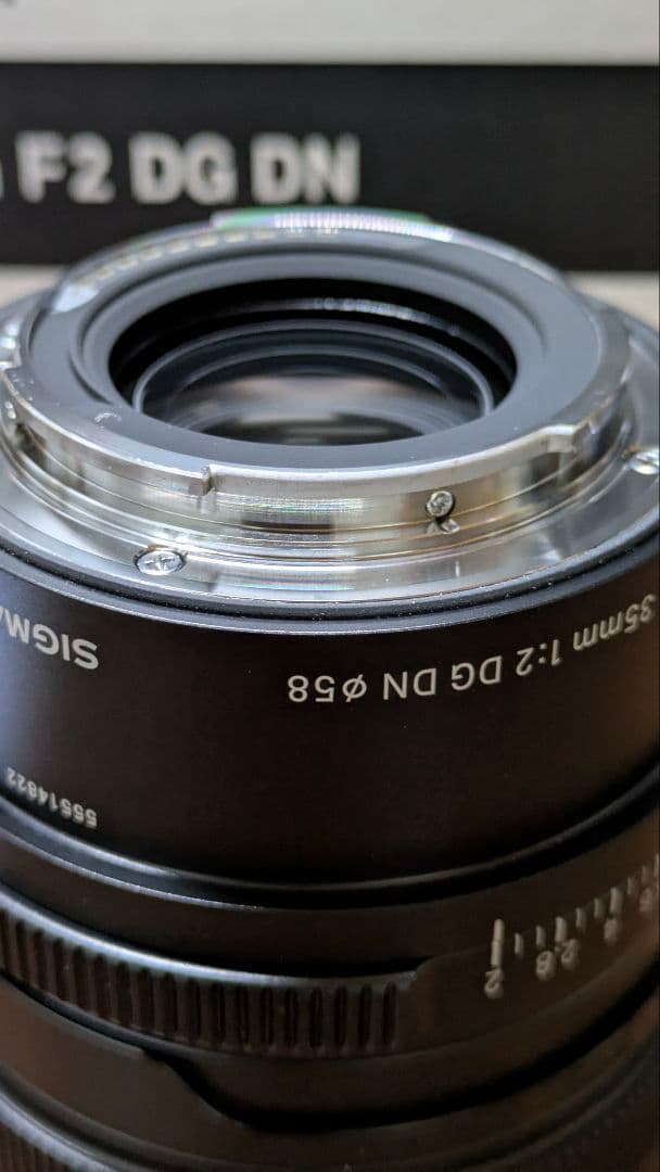 SIGMA【新同品】35mm F2 DG DN ソニー α Eマウント Sony