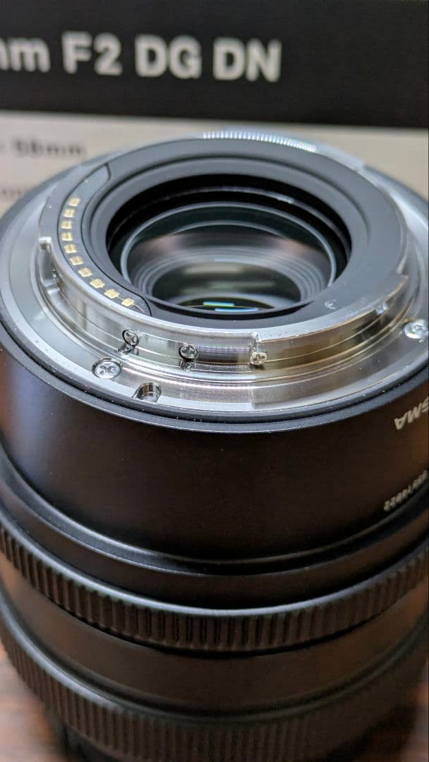 SIGMA【新同品】35mm F2 DG DN ソニー α Eマウント Sony