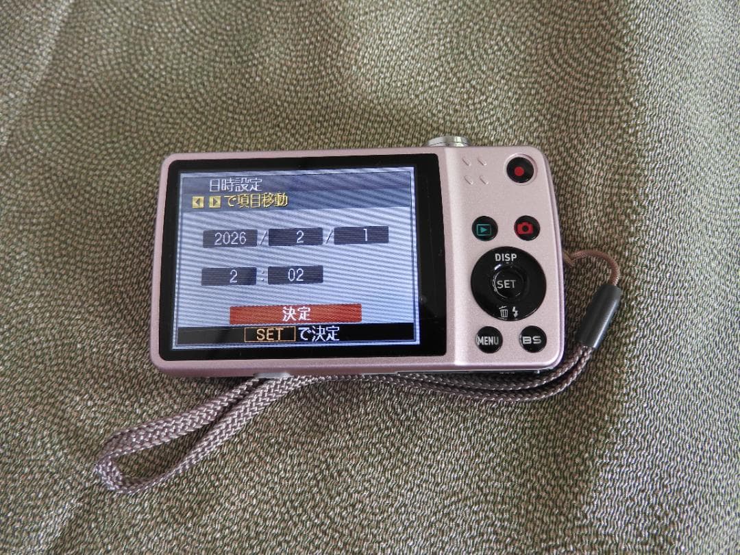【動作品】CASIO カシオ EX-Z550　 コンパクトデジタルカメラ ピンク