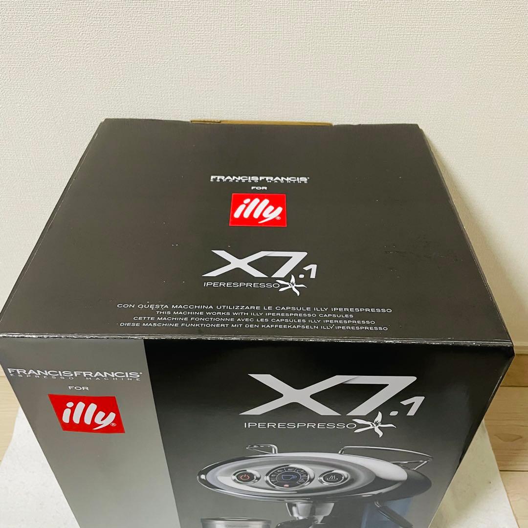 新品未使用　イリー エスプレッソマシン FrancisFrancis! X7.1