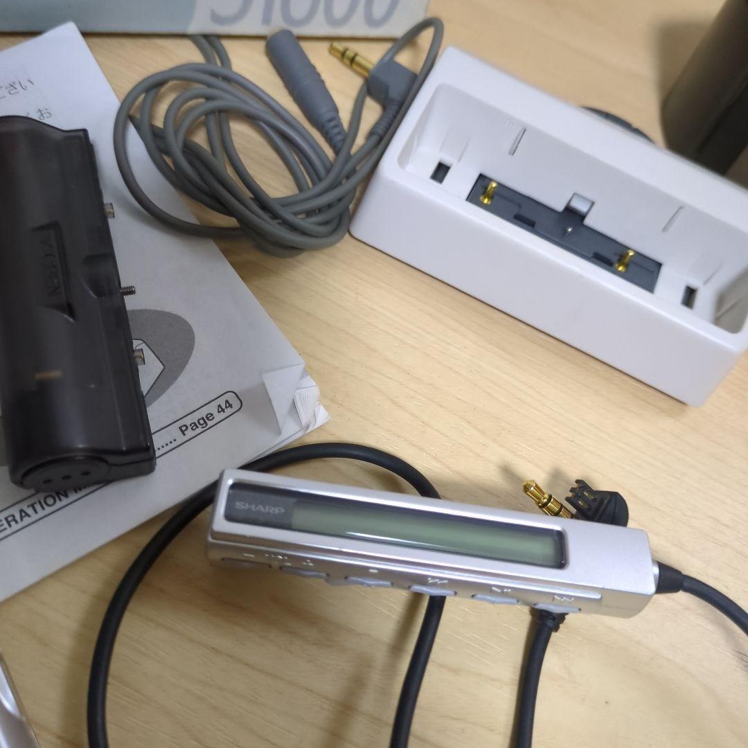 R*a様 SHARP MD-ST600-S ポータブルMDプレーヤー 動作確認済