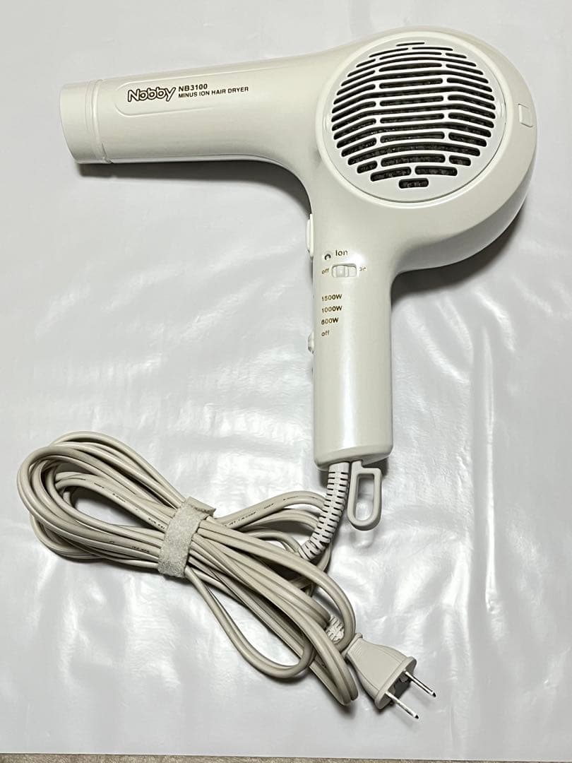 Nobby NB-3100 ヘアドライヤー　マイナスイオン