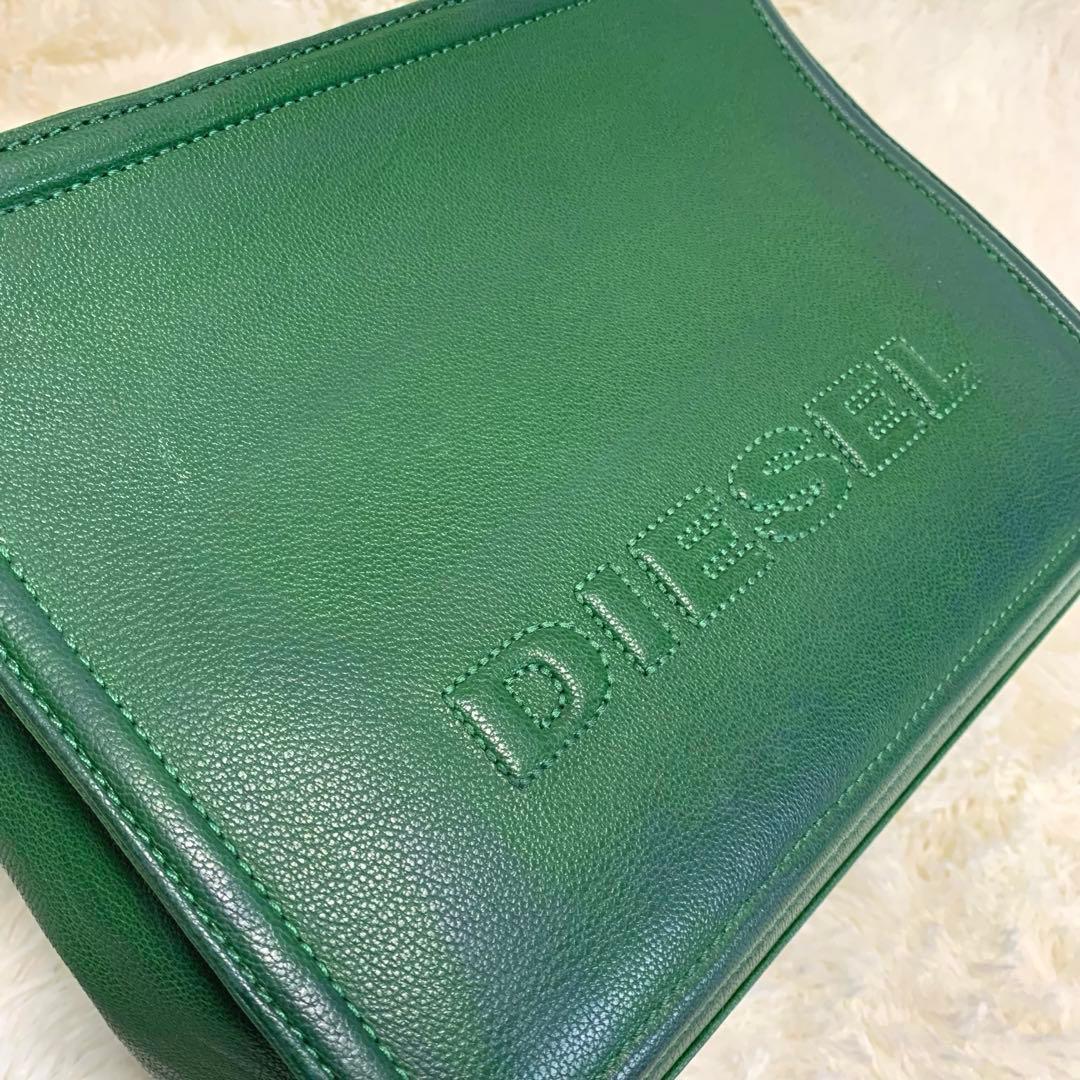 専用♡G40.DIESEL◆レザー：本革/エンボスロゴ◆ショルダーバッグ/ハンド