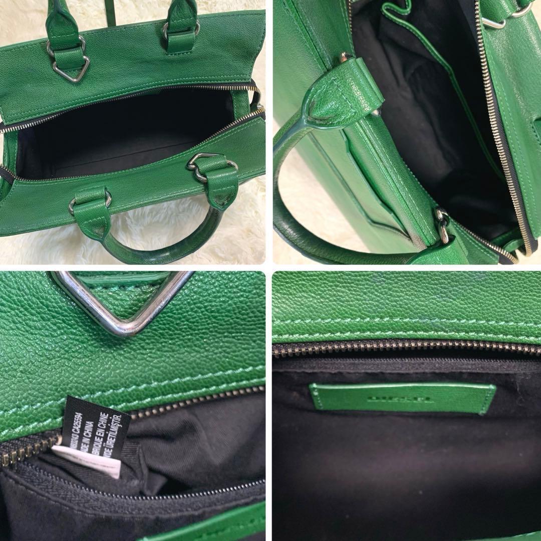 専用♡G40.DIESEL◆レザー：本革/エンボスロゴ◆ショルダーバッグ/ハンド