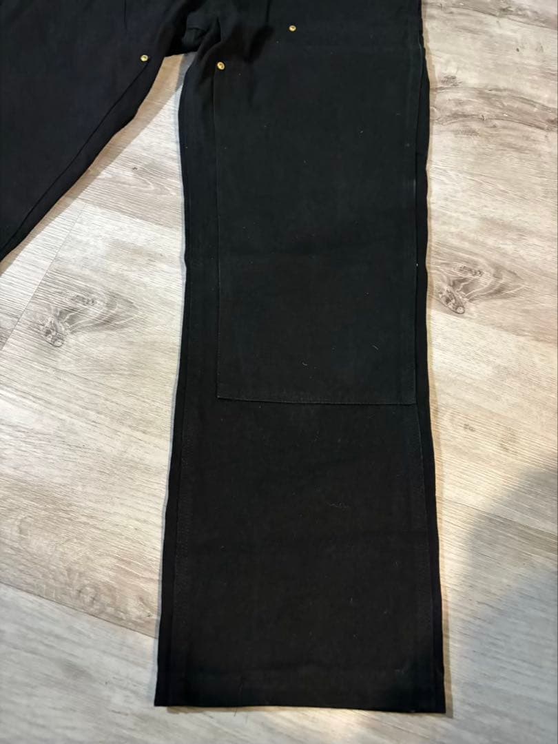 Carhartt B01 ブラック ダブルニー USA製#421