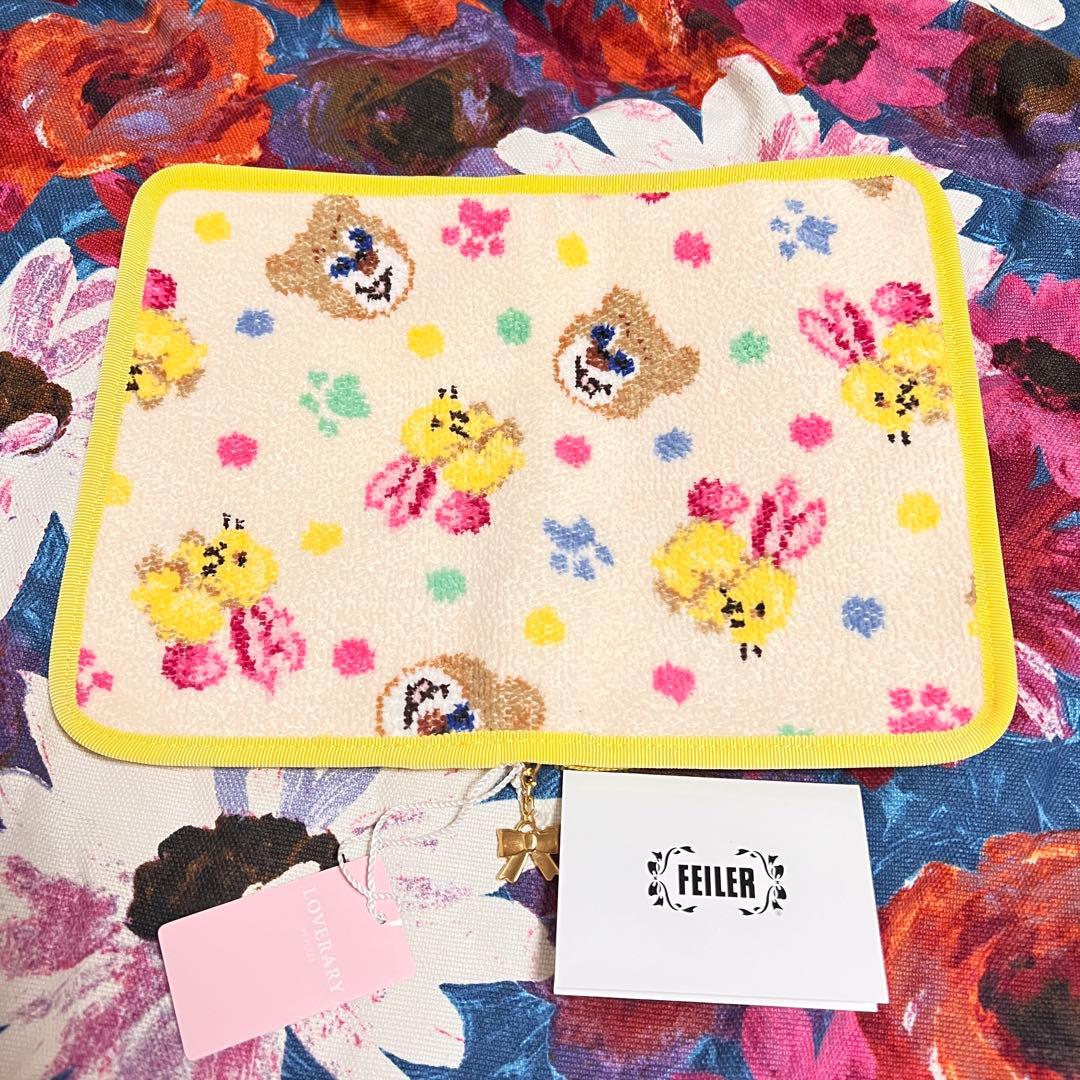 新品未使用 ラブラリー バイ フェイラー ハローテディ 母子手帳入れ