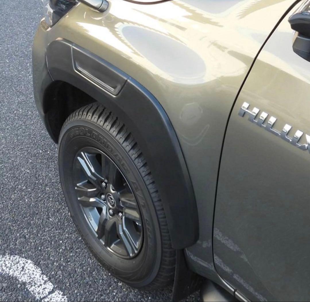 gun125 ハイラックス　後期型　社外オーバーフェンダー