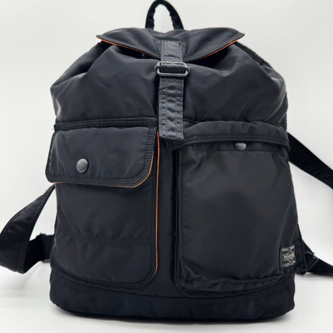PORTER タンカー TANKER ナイロン ブラック バックパック