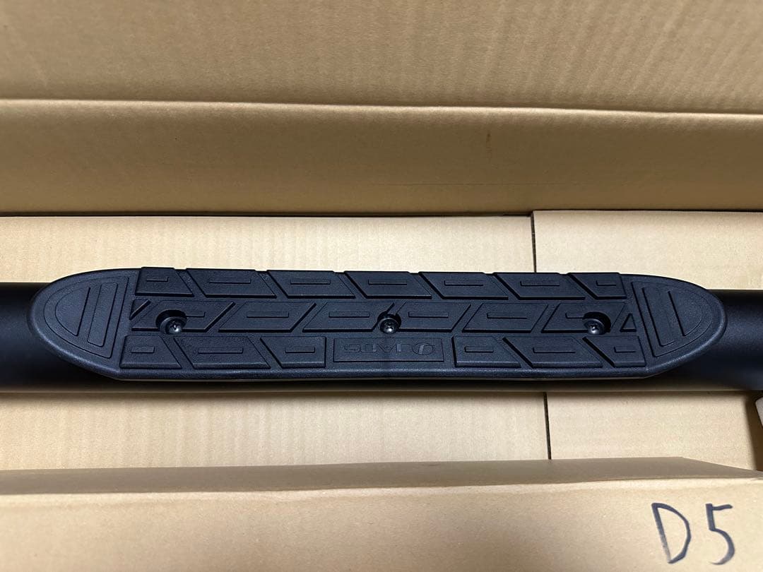 JAOS デリカD5 サイドステップ ブラック