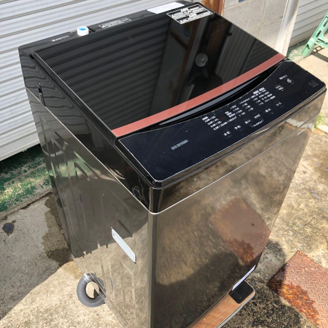 9r77 アイリスオーヤマ 6kg 洗濯機 IAW-T605BL 2022年製