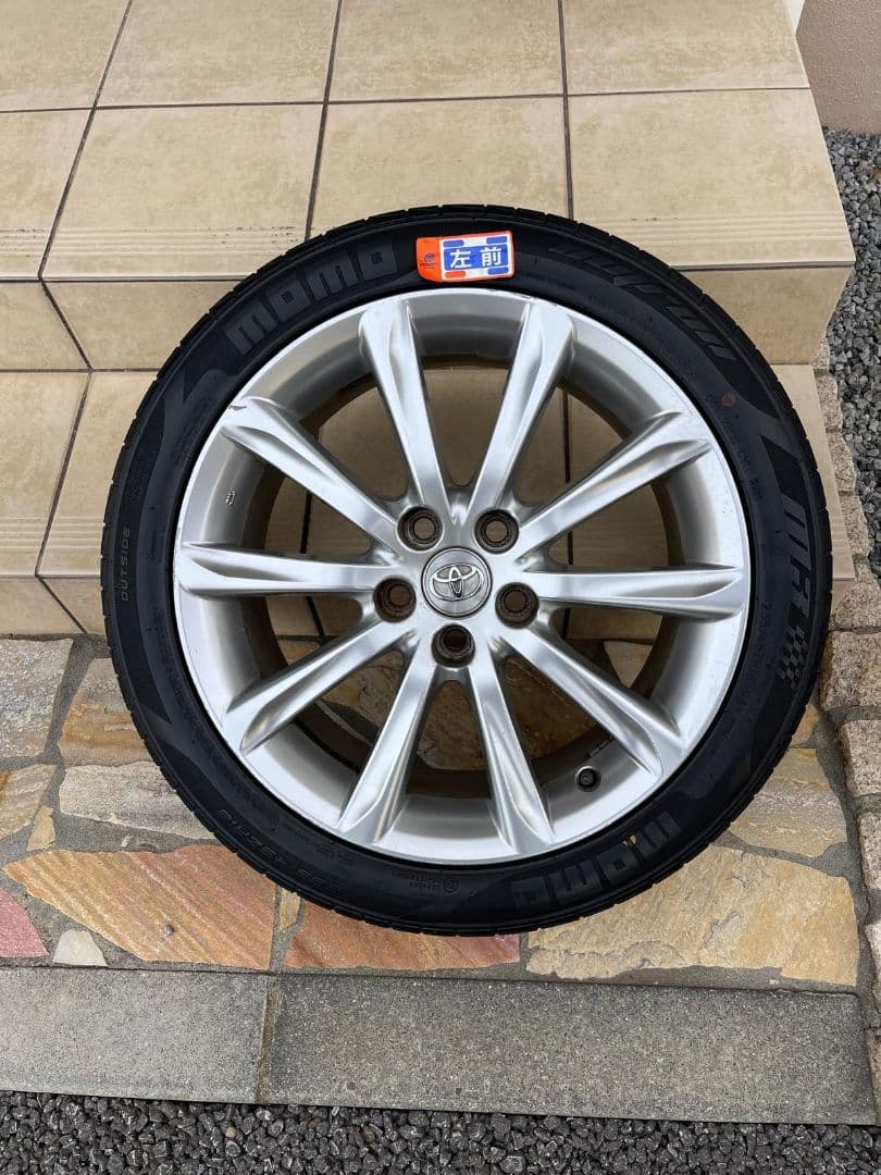 マークX GRX130 純正アルミホイール 18インチ