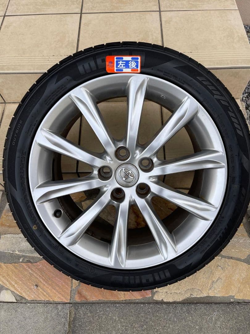 マークX GRX130 純正アルミホイール 18インチ