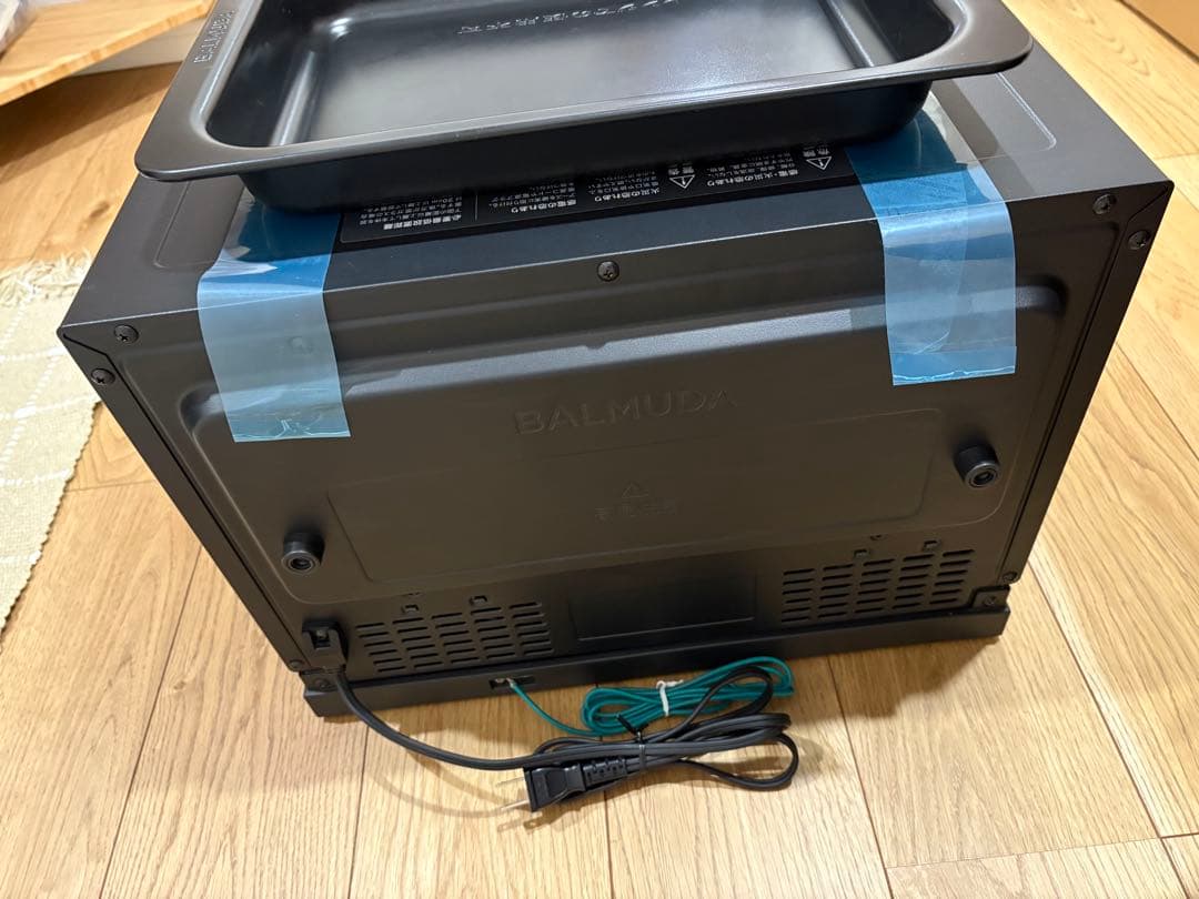 BALMUDA The Range オーブンレンジ 黒