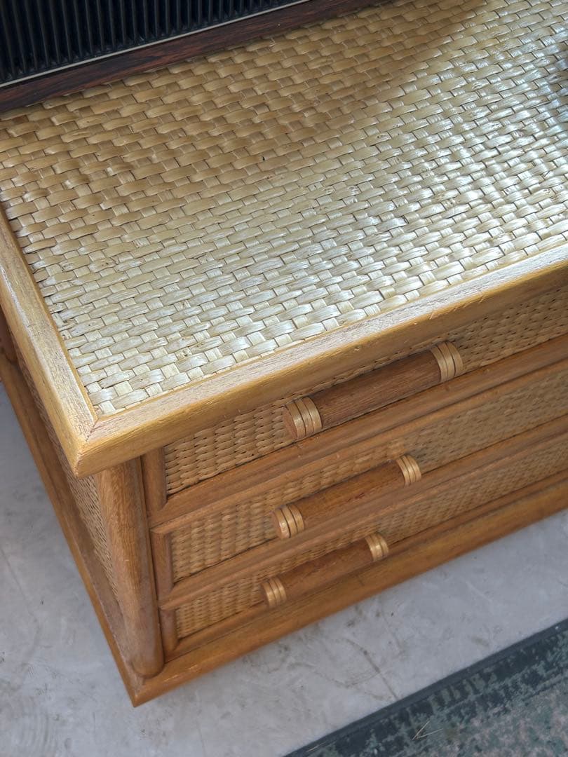 ラタン3段チェスト【monoroom町田】