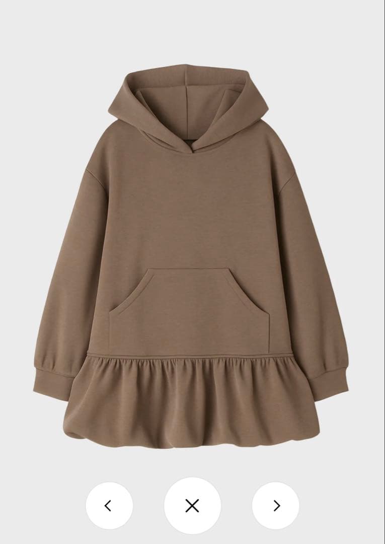 10/25限定価格！THETOE♡Wagner Hoodie Dress