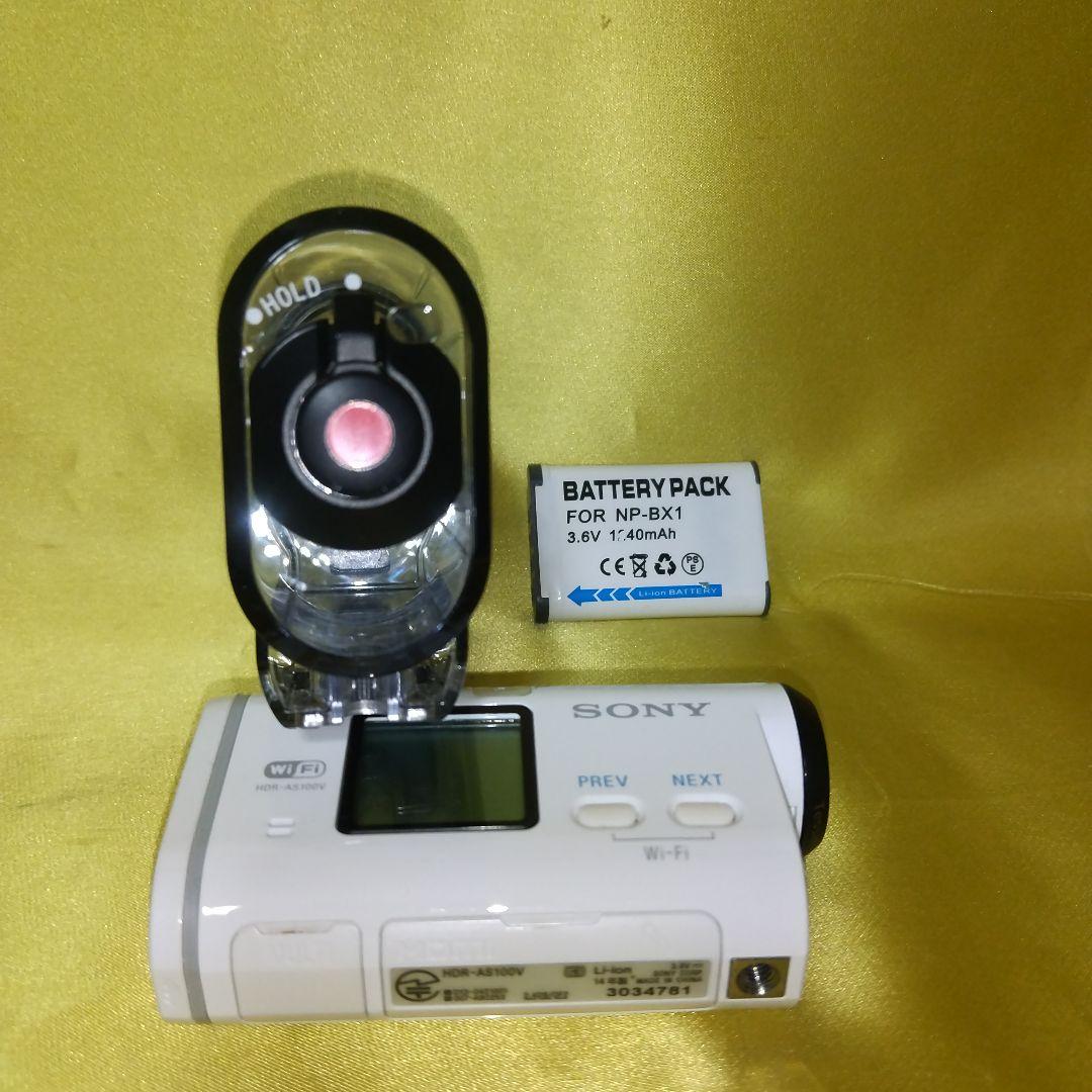 SONY HDR-AS100V ビデオカメラ本体未使用、美品