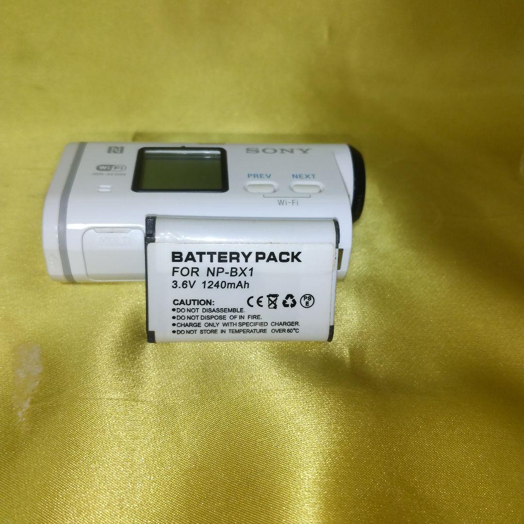 SONY HDR-AS100V ビデオカメラ本体未使用、美品