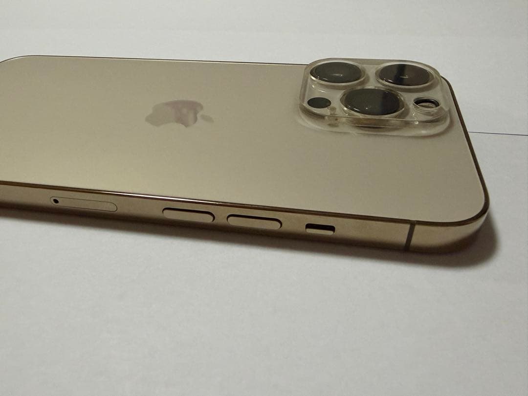 iPhone13Pro 128GB ゴールド 本体 i Faceケース付き