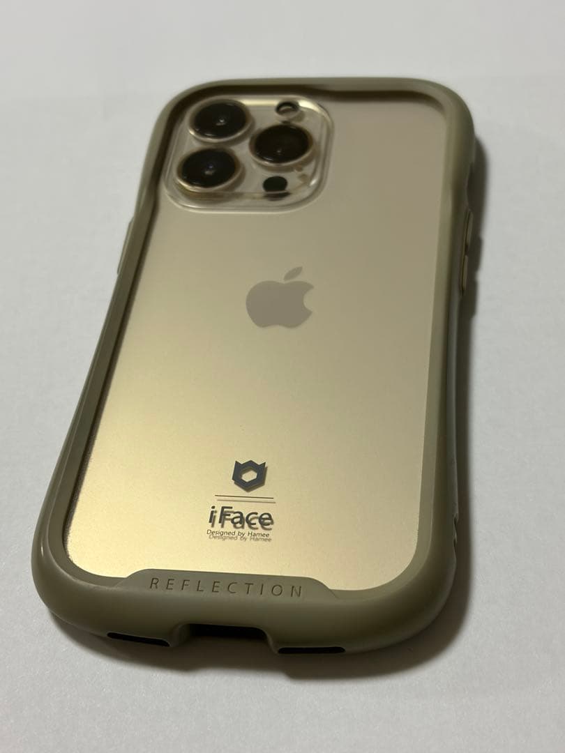 iPhone13Pro 128GB ゴールド 本体 i Faceケース付き