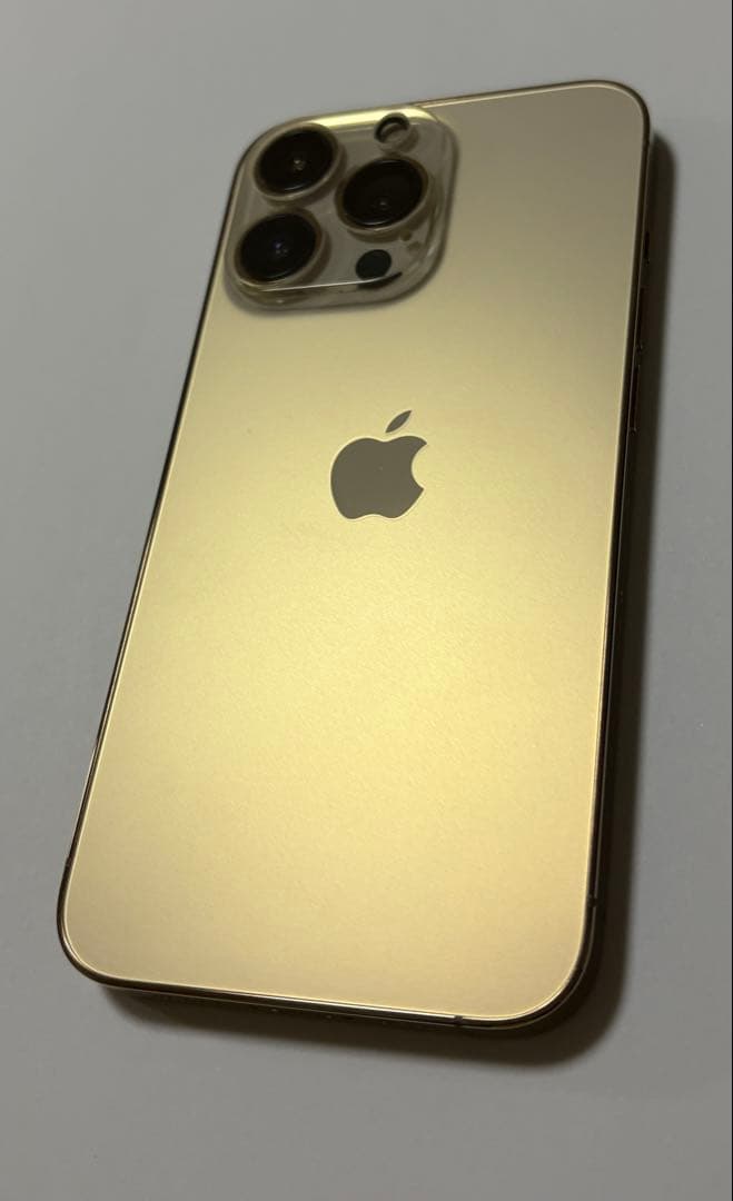 iPhone13Pro 128GB ゴールド 本体 i Faceケース付き