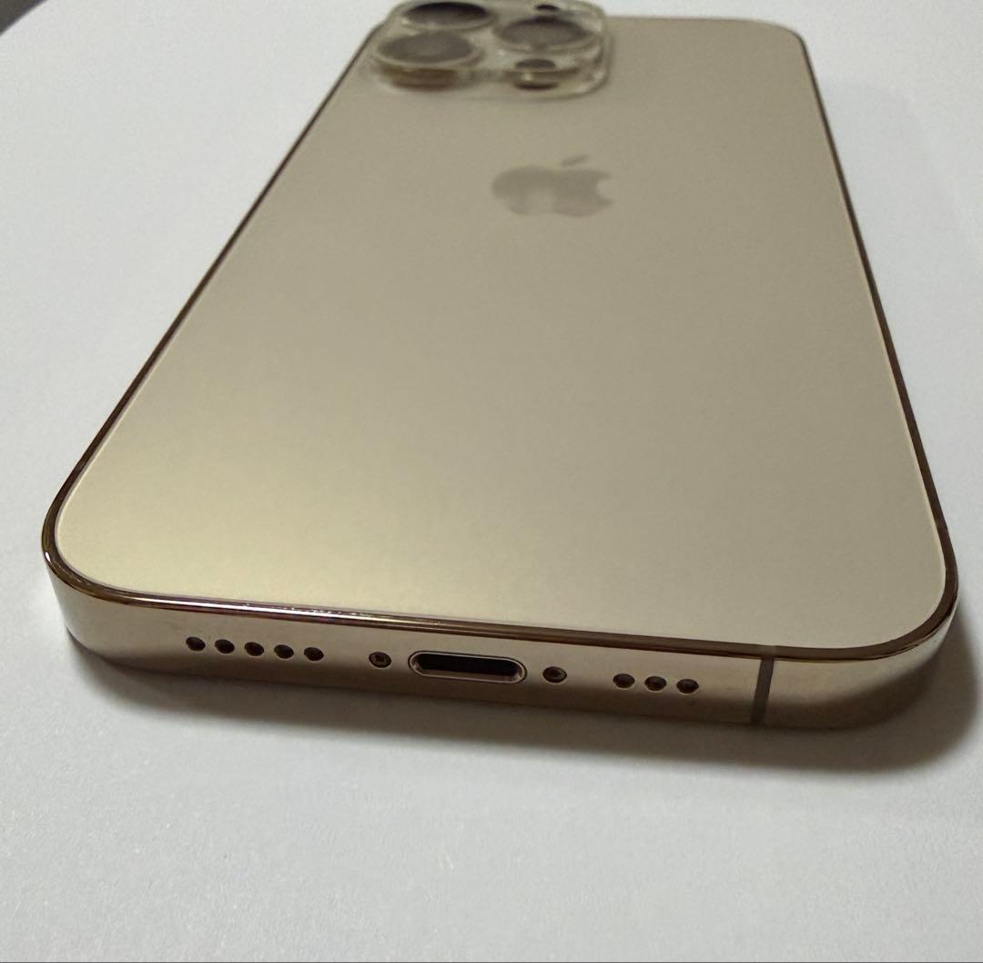 iPhone13Pro 128GB ゴールド 本体 i Faceケース付き