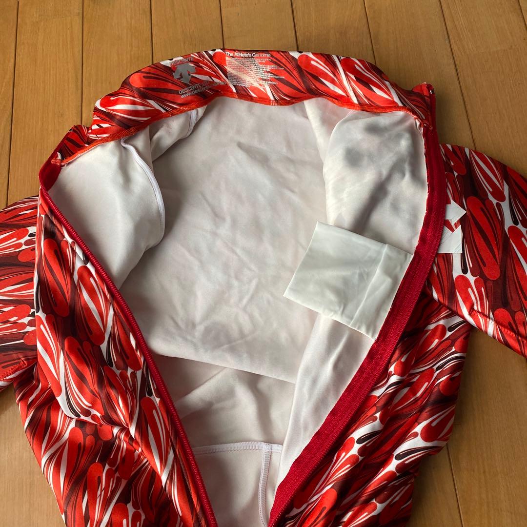 165 ワンピ　競技スキー　デサント　子ども　レディース　レーシングワンピ