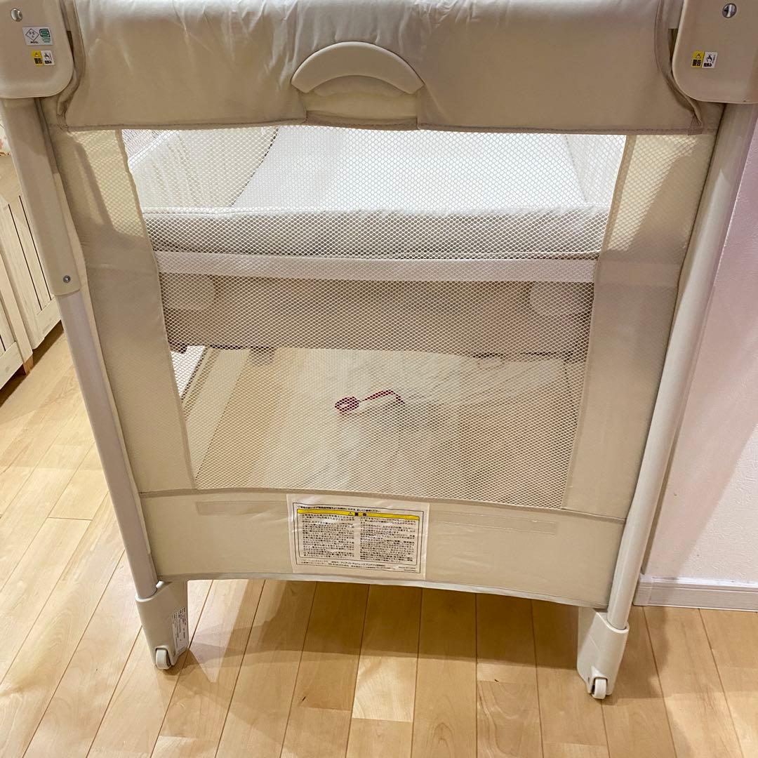 【良品】アップリカ ココネルエアー　ベビーベッド