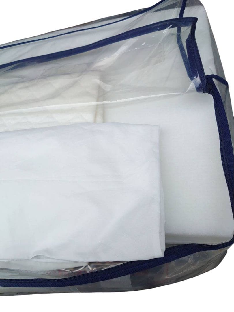 KATOJI ポータブルベビーベッド　ネイビー　マット付き63711