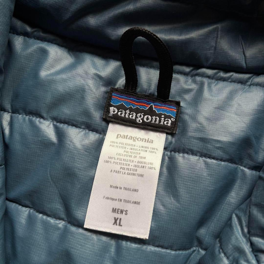パタゴニア　マイクロパフボールベスト　XLサイズ　ネイビー　古着　07年製