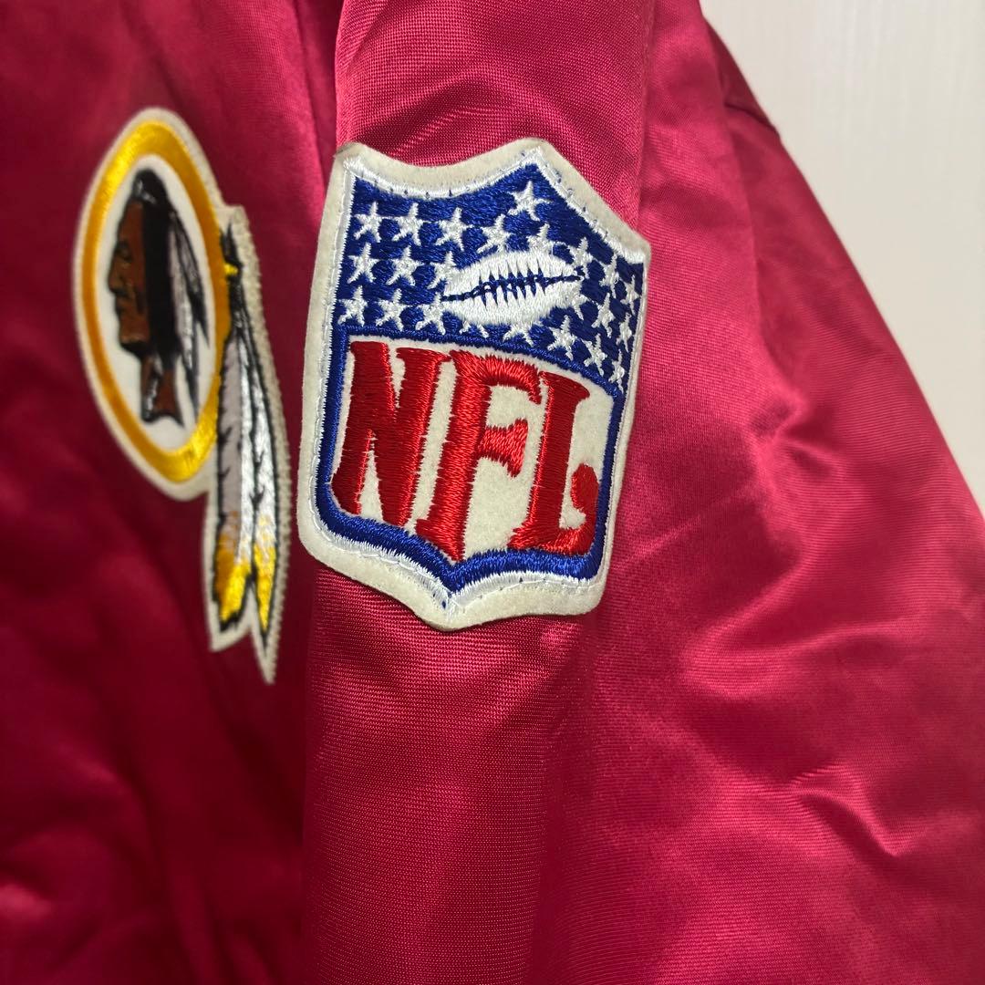 STARTER NFL レッドスキンズ USA製 ナイロンサテンスタジャン