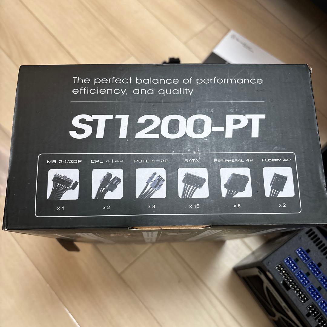 美品　SilverStone ST1200-PT 1200W 電源ユニット