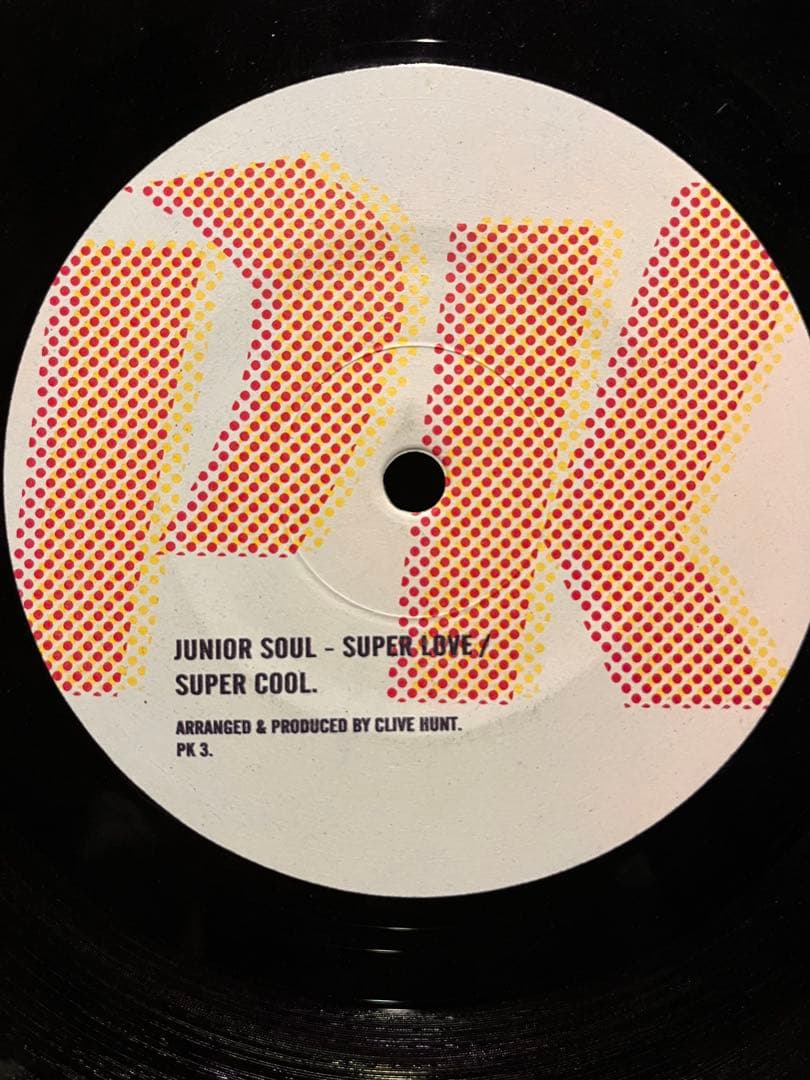 レア盤 10インチ Junior Soul - Super Love