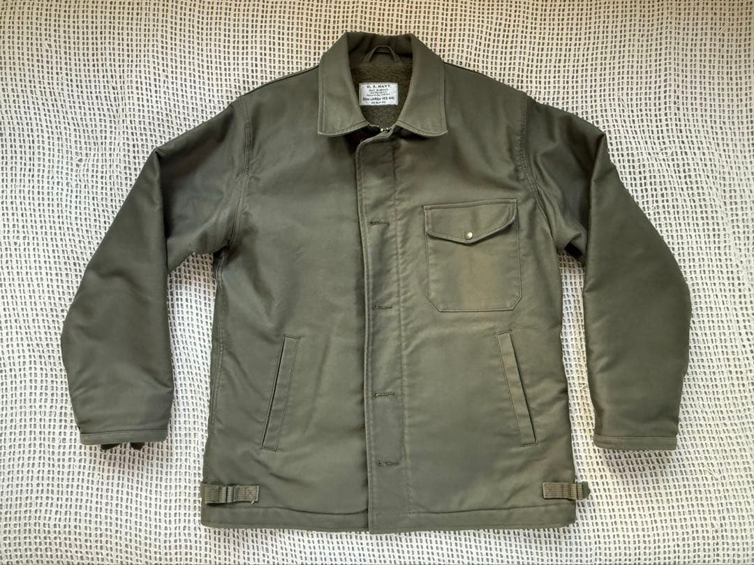 マッコイズrealmccoy’s MJ21113 A-2デッキジャケットUSN