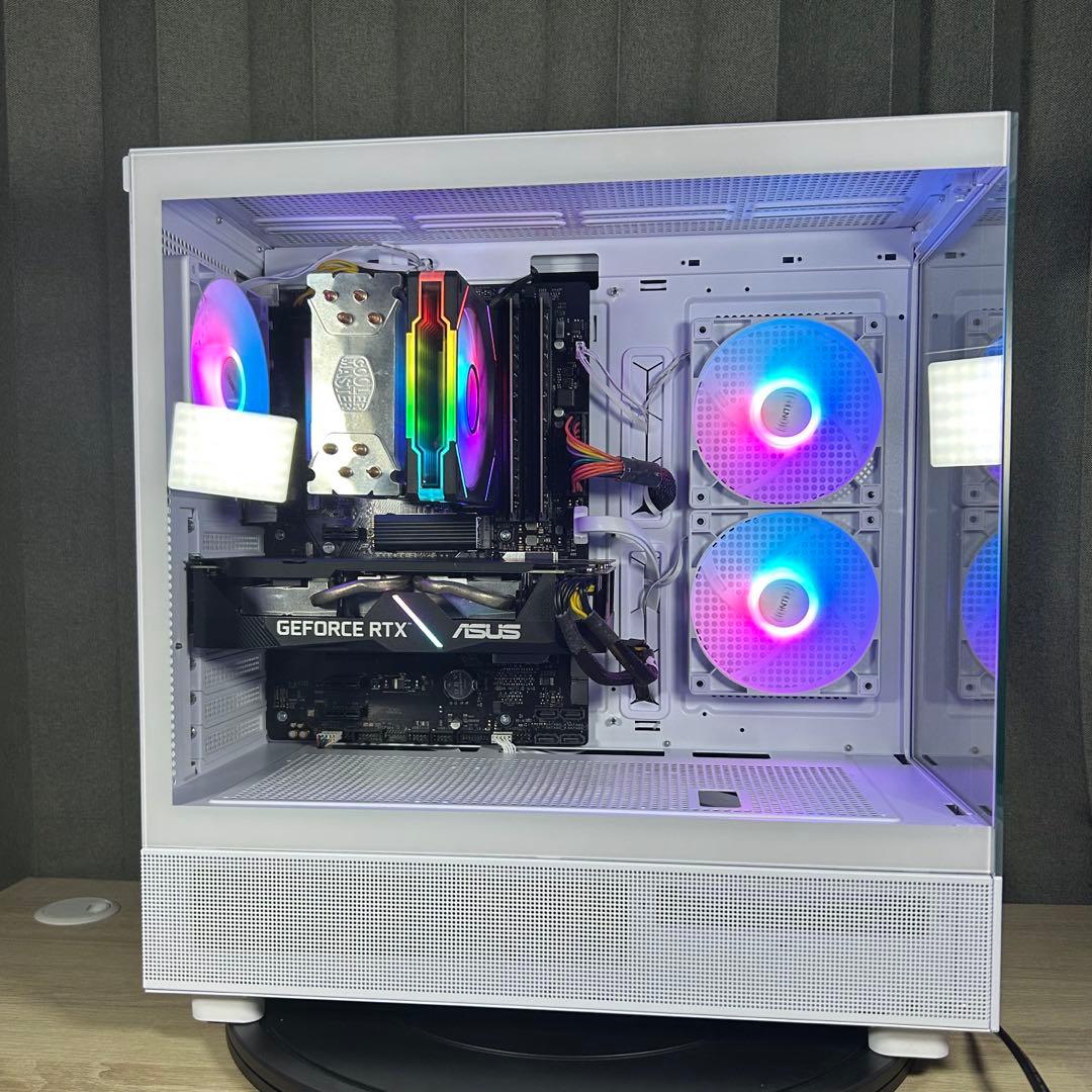 高性能 白 ゲーミングPC i5 8400 RTX2060 Windows11