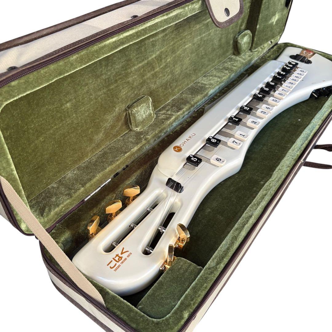 美品 限定色　動作OK！スズキの伝統音色を継承した電気大正琴ソプラノモデル