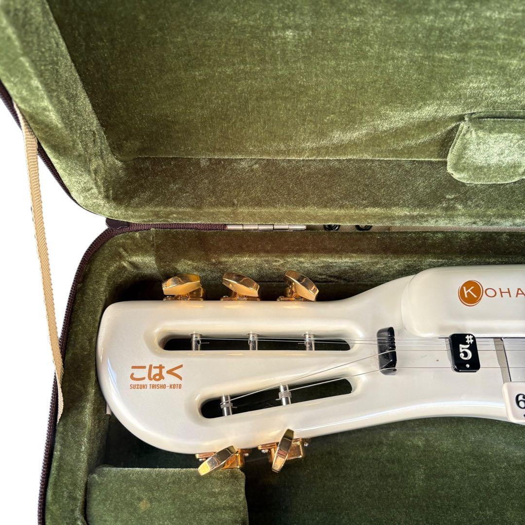 美品 限定色　動作OK！スズキの伝統音色を継承した電気大正琴ソプラノモデル