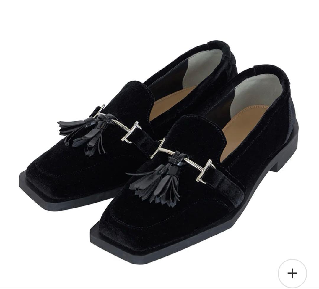 靴 AmeriVINTAGE UNDANGULARSOLETASSEL LOAFER