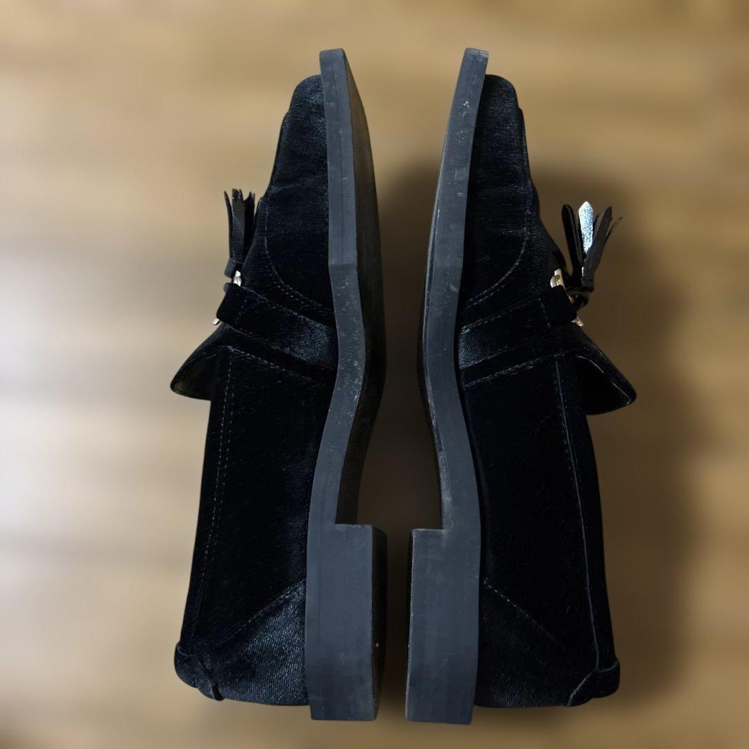 靴 AmeriVINTAGE UNDANGULARSOLETASSEL LOAFER