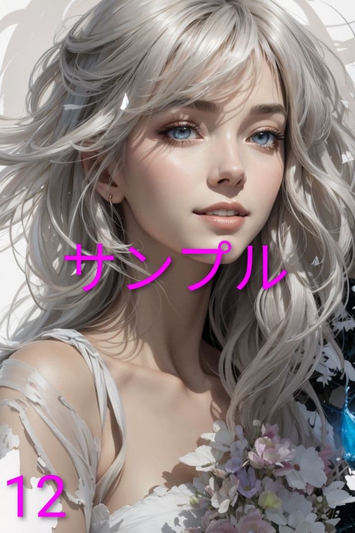 美少女デジタルイラスト