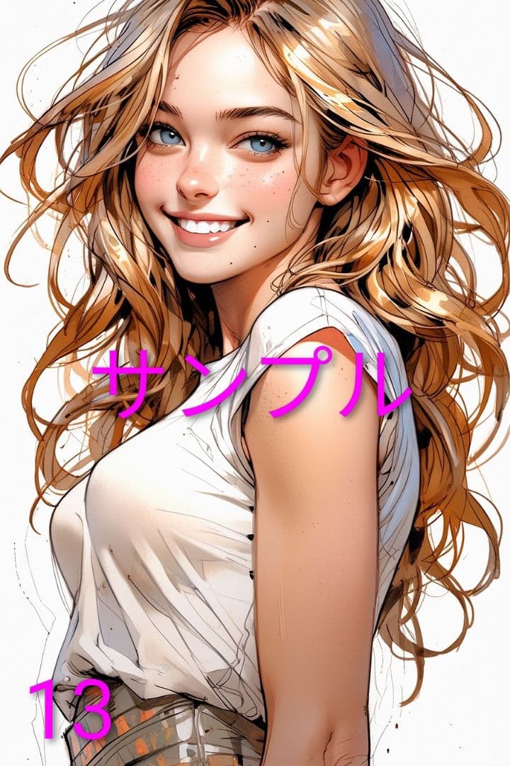 美少女デジタルイラスト