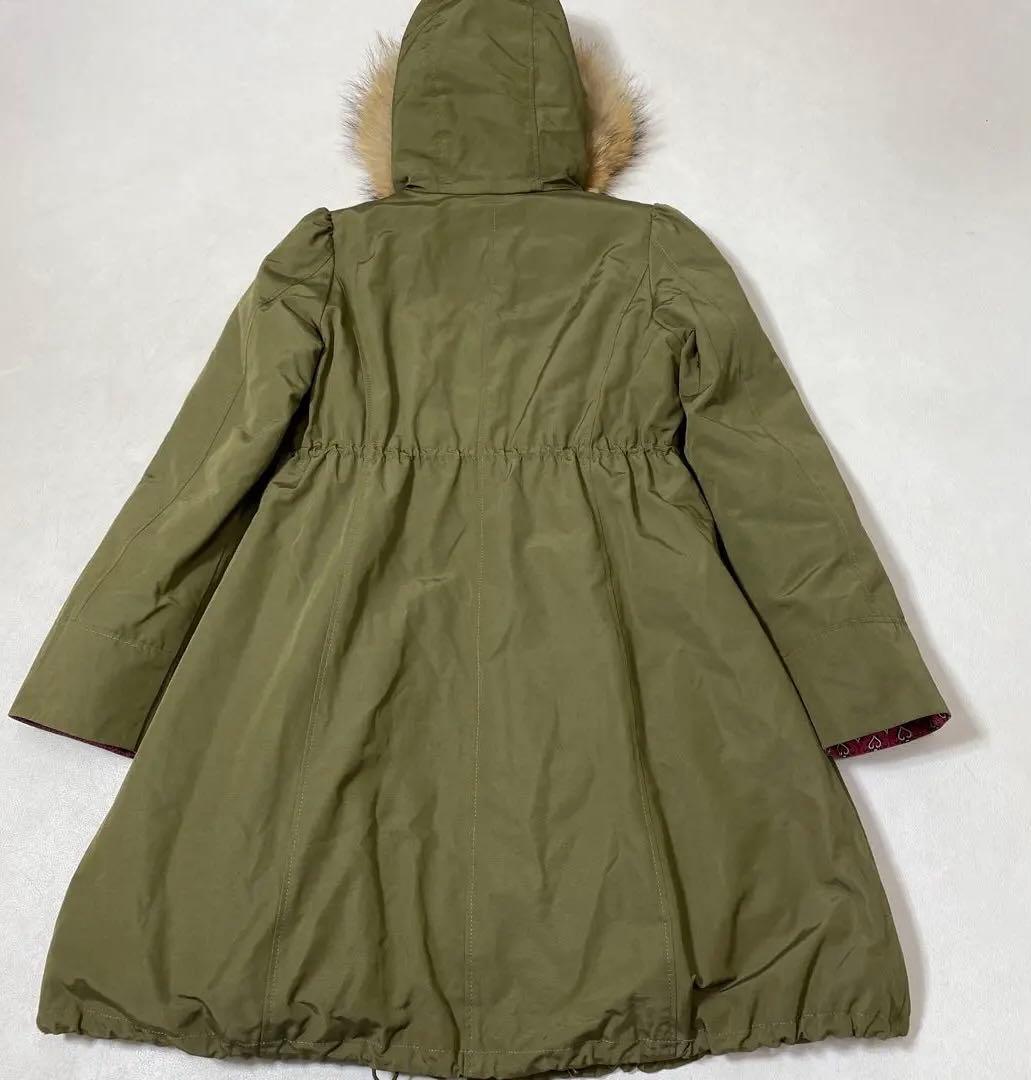 未使用 ドーリーガール バイ アナスイ グログラン3WAY モッズコート ダウン