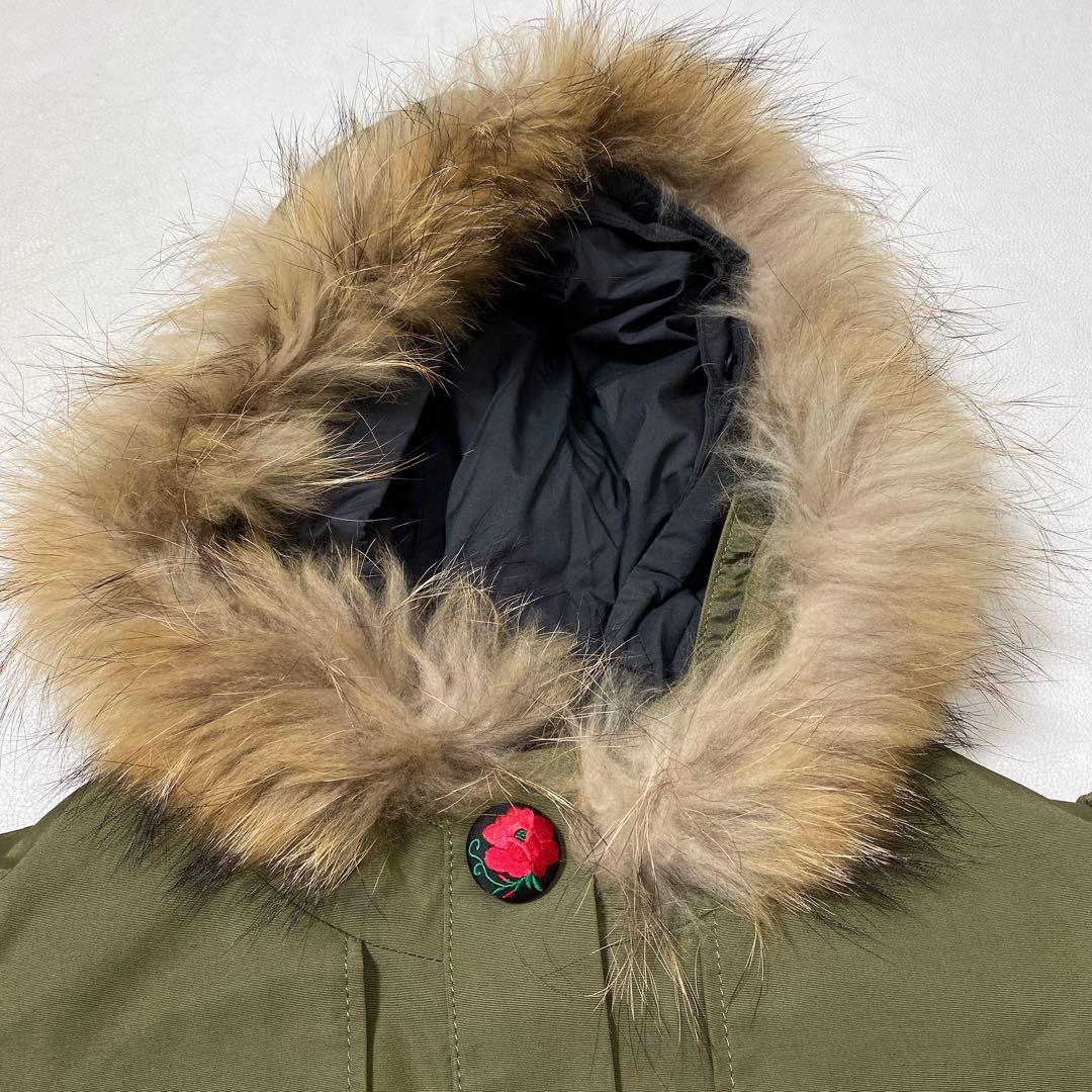 未使用 ドーリーガール バイ アナスイ グログラン3WAY モッズコート ダウン