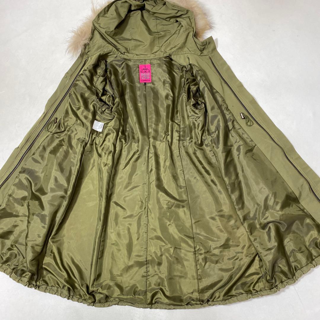 未使用 ドーリーガール バイ アナスイ グログラン3WAY モッズコート ダウン