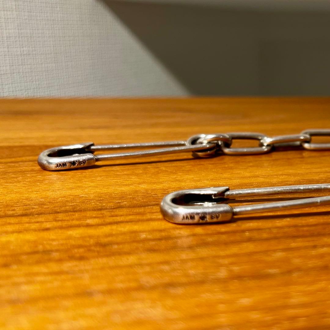 レアJAM  MADE ジャムホームメイド 安全ピンウォレットチェーンL